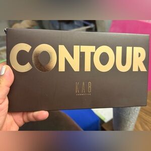 KAB Cosmetics Contour Palette - Gold and Brown